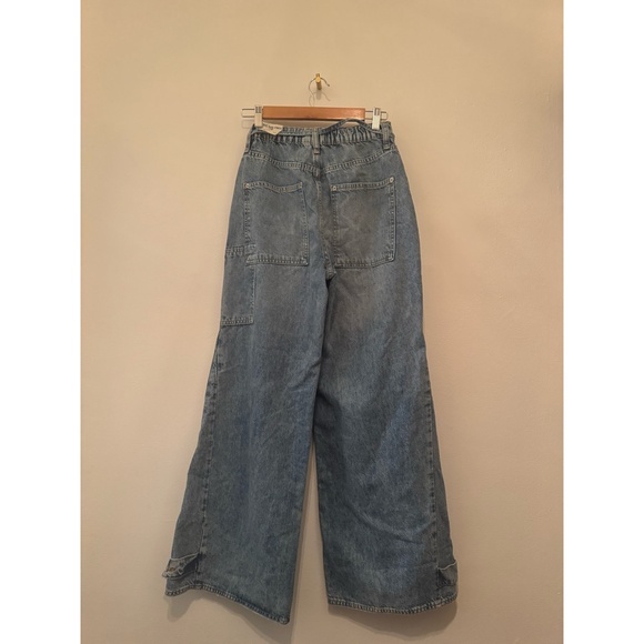 Free People CRVY Outlaw Wide-Leg Jeans - Picture 4 of 7